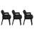 Knight Multi-Purpose Mobile Office Mesh Side Chair - with Casters 12 pack