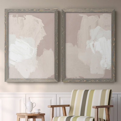 Toile encadrée Cloud I ardoise I - Premium - prête à être accrochée