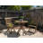 Glyndon 2 - Person Acacia Solid Wood Patio Dining Set Round Table