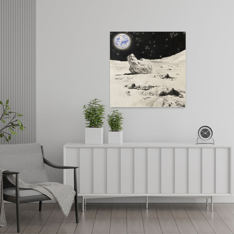 Art contemporain contemporain, paysage contemporain abstrait, H 24 po x l 24 po