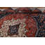 Tapis oriental bleu marine Sarouk Farahan noué à la main 10 x 13
