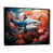 Black Floater Framed