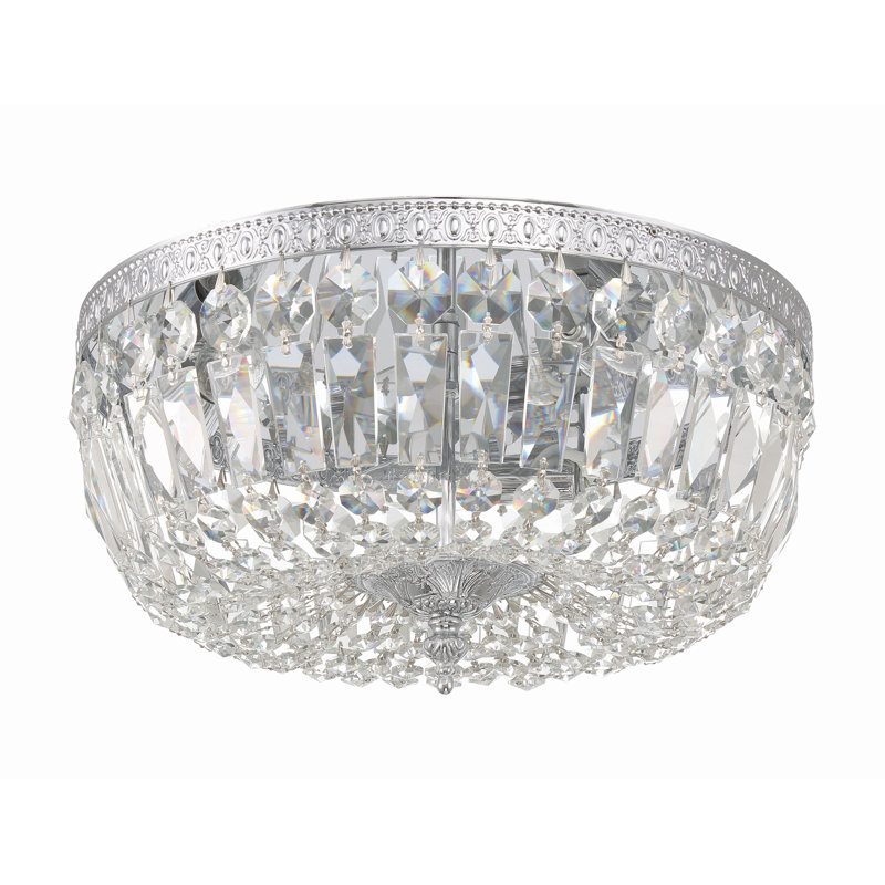 Wehr Flush Mount, Majestic Wood Polished