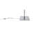 Arasele 65.125'' Chrome Traditional Floor Lamp