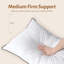 Oreiller pour grand lit en mélange de duvet moyen-461070302