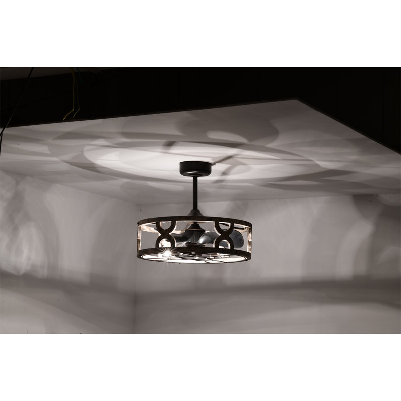 Mckinzey 7.44'' Ceiling Fan with LED Lights