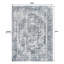 Tapis crème / bleu délavé à la machine Mahinudin-540727464