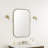 Rohe Flat Metal Beveled Wall Mirror-91083912-91083999