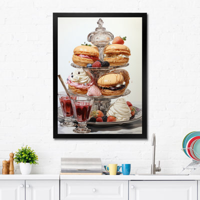 Food French Pastries II - Décoration murale aliments et boissons