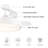 41.96 " Ceiling Fan with LED Lights with Light Kit-88521673-88521672