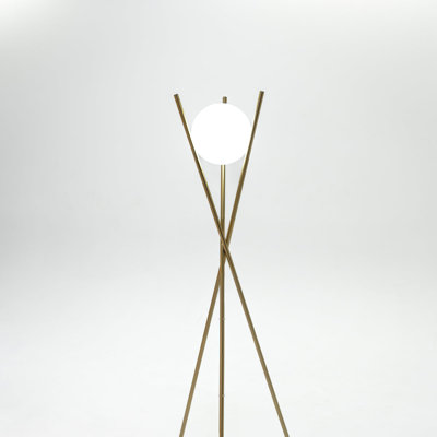 Romantas 65'' Torchiere Floor Lamp