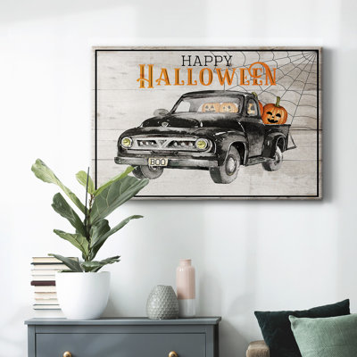 Happy Halloween-Gallery Wrapped Canvas