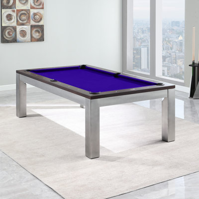 Playcraft Genoa 8' Slate Pool Table With Dining Top & Benches/Professional Installation Included