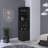 Lollis Syrah Space Efficient Corner Bar Cabinet with 2-Doors-1156929403