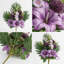 Fleurs de cimetière artificielles pour la tombe