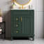 Meuble-lavabo de 24 po avec lavabo en céramique-1353973896