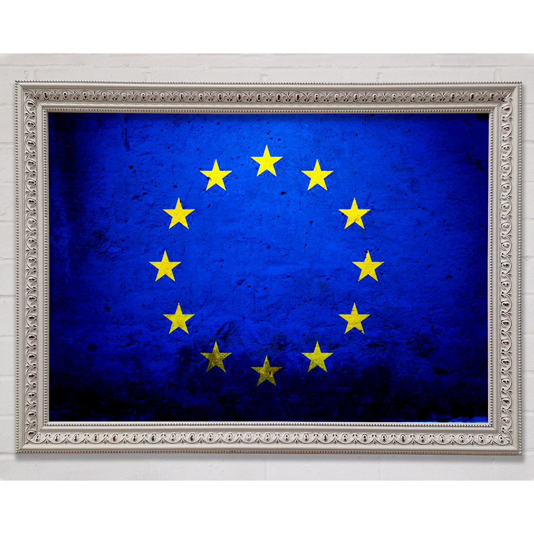 Eu Flagge - Druck