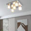 Plafonnier encastré cylindrique 11,81 po 5 lumières Zorayr