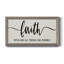 Faith All Things possible - cadre photo, art textuel sur toile-1418700922