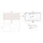 Meuble-lavabo flottant rayé 36 po avec lavabo en céramique blanc 36 po, pré-assemblé-1623335155