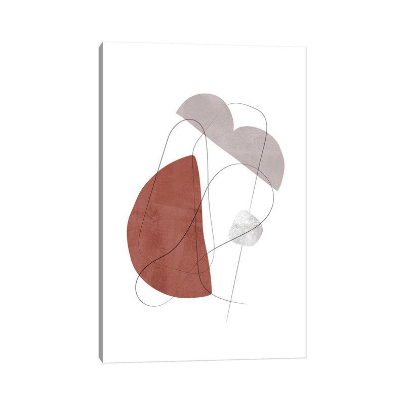 Abstract Composition With Lines XVI by Nouveau Prints - Wrapped Canvas Gallery-Wrapped Canvas Giclée, Wrapped Canvas