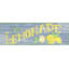 Limonade jaune-art textuel sur bois sans cadre-22379146