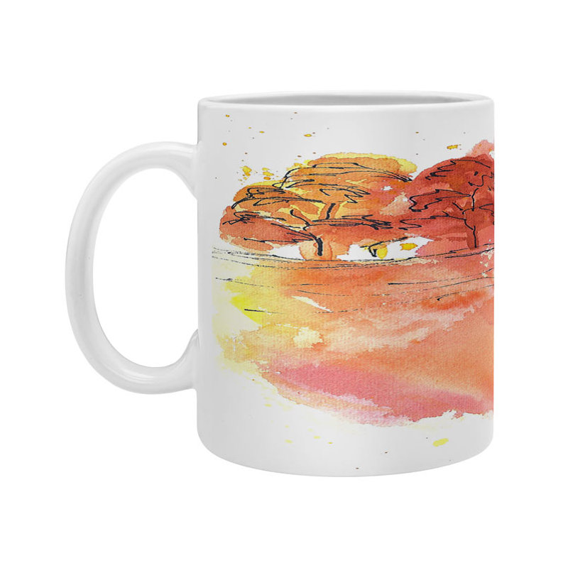 Grande tasse à café golden teinte
