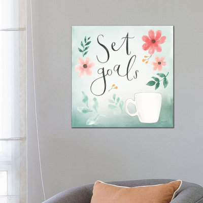 Chase Dreams III Green by Jenaya Jackson - Wrapped Canvas Print