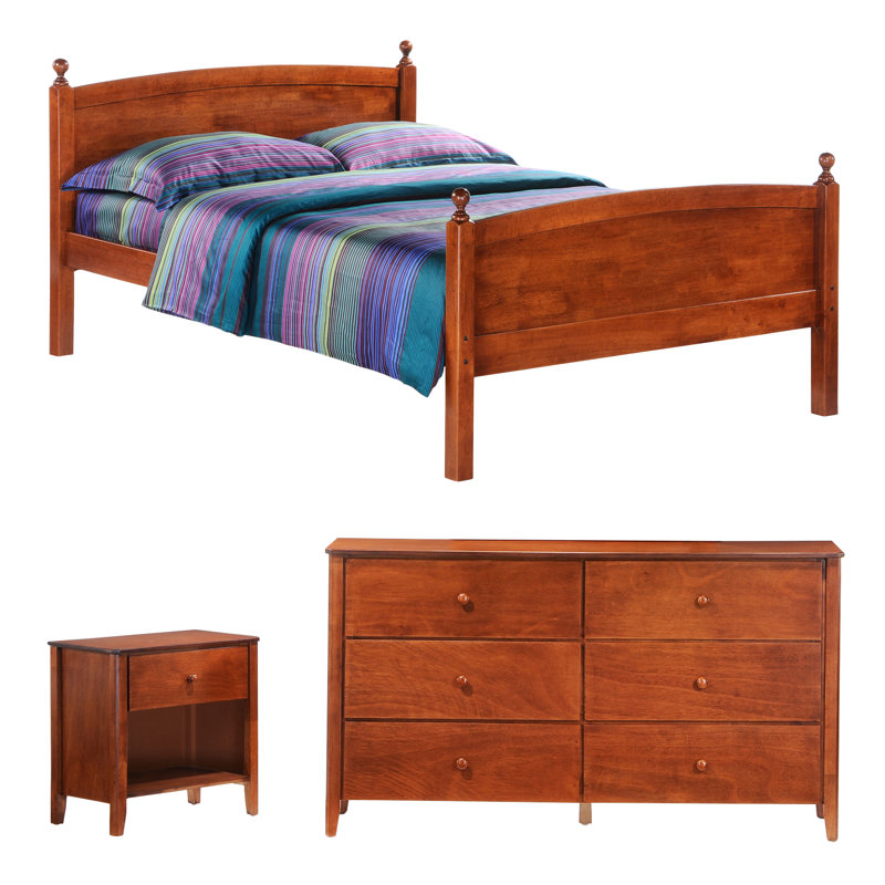 Ensemble de chambre configurable avec lit à panneaux complet Brancaster
