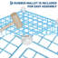 95cm W Metal Shelving Unit-731414482