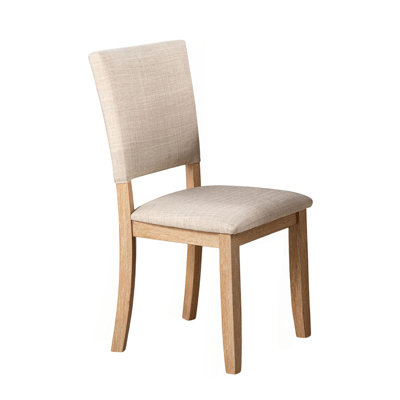 4Pc Side Chair Upholstered Seat And Back Transitional Style Dining Room