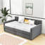 Lit de jour simple avec couchette Quinnesec-212472076