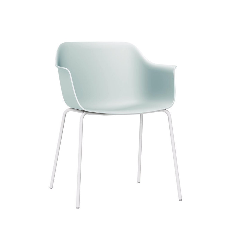 Shape Outdoor Dining Armchair, White