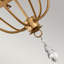 Augill 6 - Light Waggon Wheel Chandelier