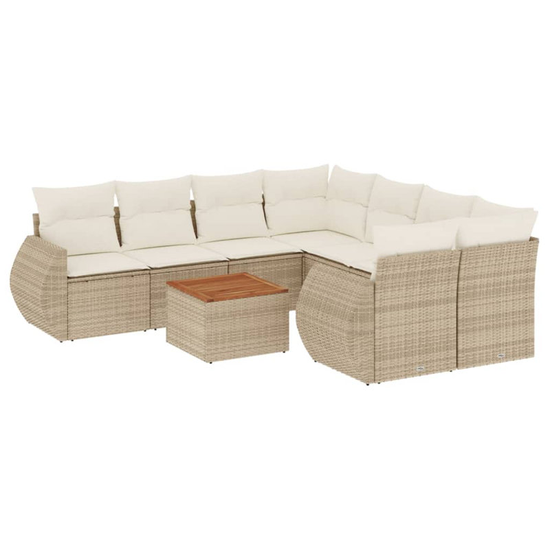 Ensemble de canapé de jardin Vidaxl