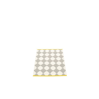 Marre Geometric Area Rug in Warm Gray/Vanilla