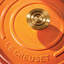 Le Creuset Signature Round Dutch Oven With Crucible Knob, 7.25 Qt. - Flamme Dorée-631028621