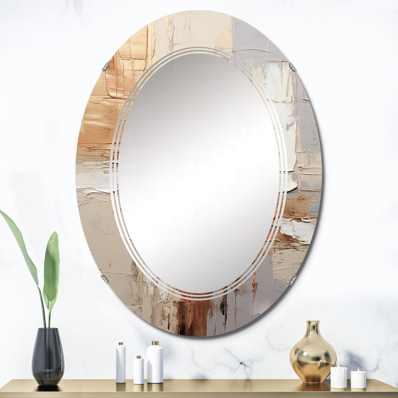 Hasika Oval Mirror, 36" x 24"