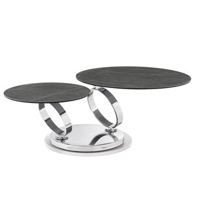 Satellite edestal Coffee Table -  Casabianca Furniture, CB-129GM