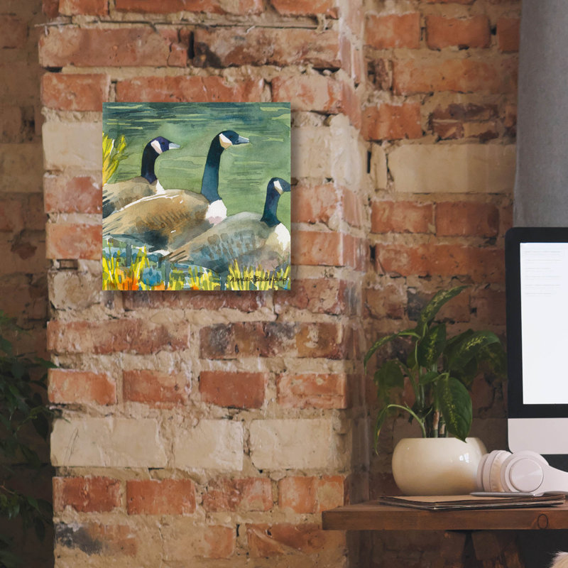Winston Porter «Trio» par Annelein Beukenkamp, art mural sur toile, H 12 po x l 12 po x P 0,75 po