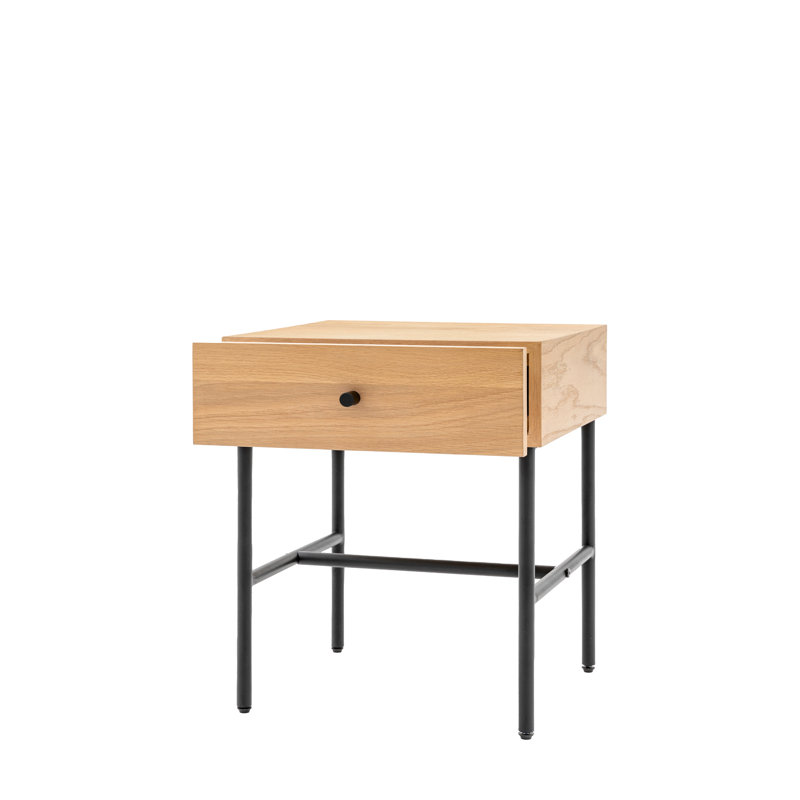 Bodie Iron Bedside Table