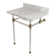 Templeton Rectangular Console Bathroom Sink with Overflow