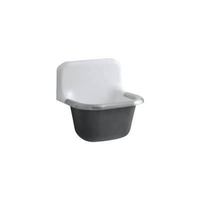Bannon 22.25" L x 18.25" W Service Kitchen Sink with Rim Guard