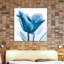 «Lust Blue Tulip_H30», impression sur toile tendue-23605145