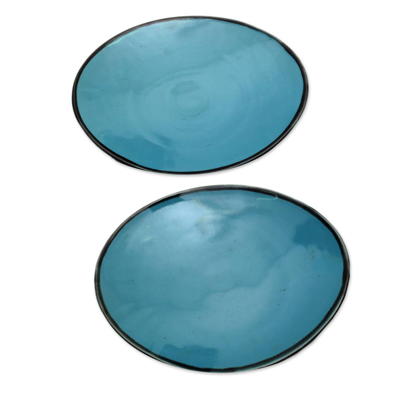 Assiette plate 15 po Maralou Ellipses