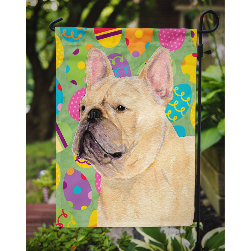 Drapeau de jardin Atara, Bouledogue français 4