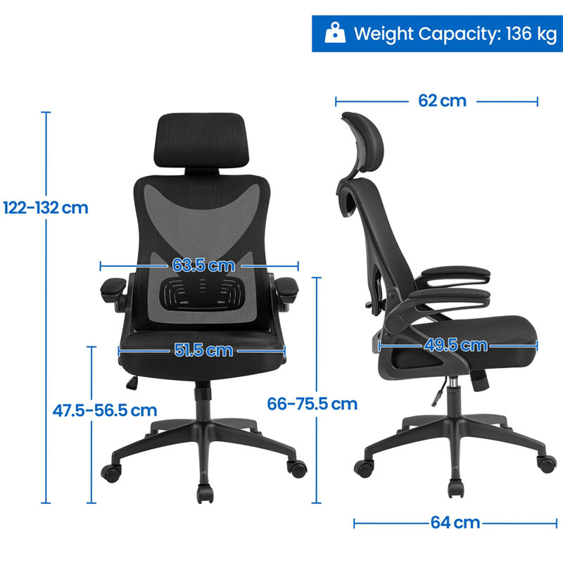 Polyester with Headrest