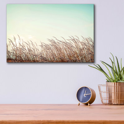 «Retro Grass» par Photoinc Studio, art en verre acrylique Wal