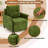 4-in-1 Convertible Sleeper Chair, 79" Long Pull Out Bed with Adjustable Backrest & Pillow, Supports 500 LBS, Space-Saving Lounge Chair for Living Room, Apartment, and Small Spaces-2033071467