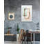 Hand -painted Acrylic Painting Union of Shapes